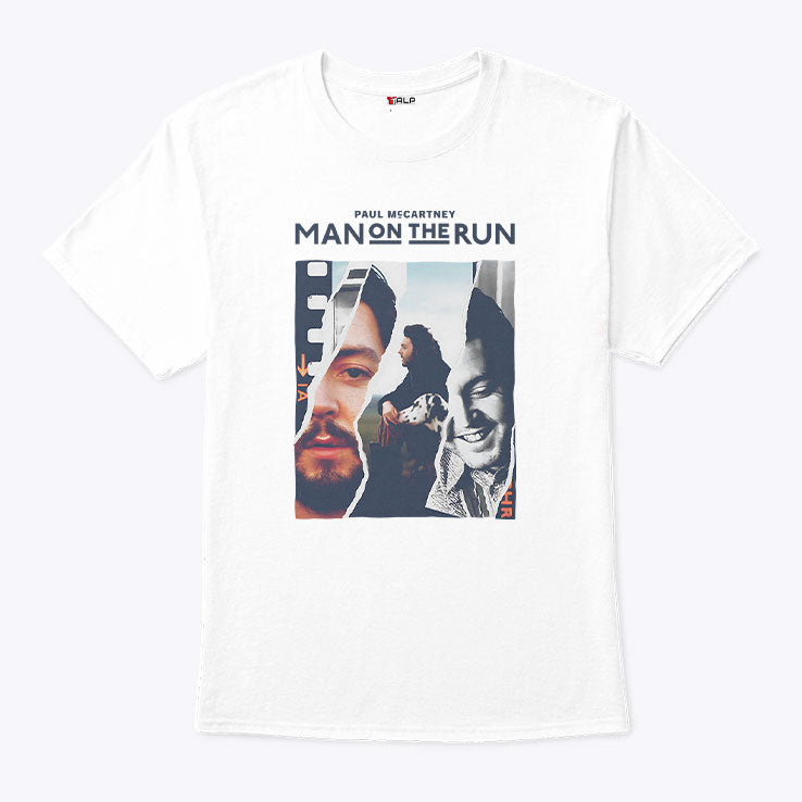Paul McCartney Man On The Run Tee Shirt