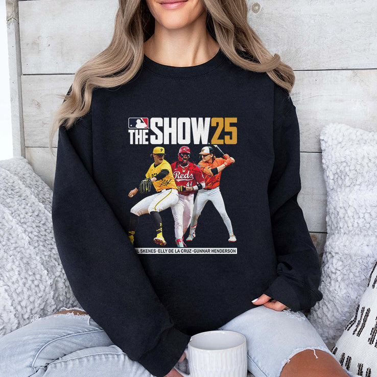 Paul Skenes Elly De La Cruz Gunnar Henderson The Show 25 Shirt