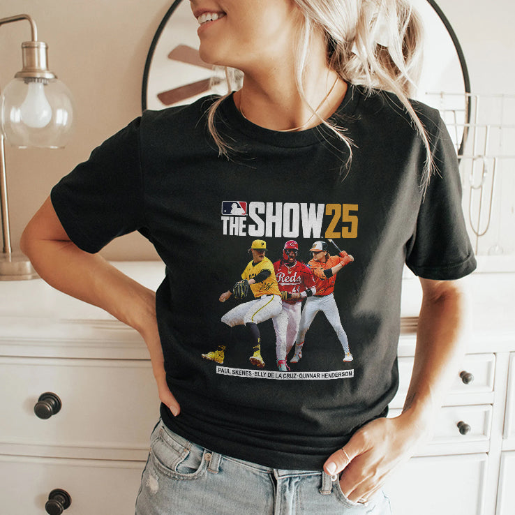 Paul Skenes Elly De La Cruz Gunnar Henderson The Show 25 Shirt