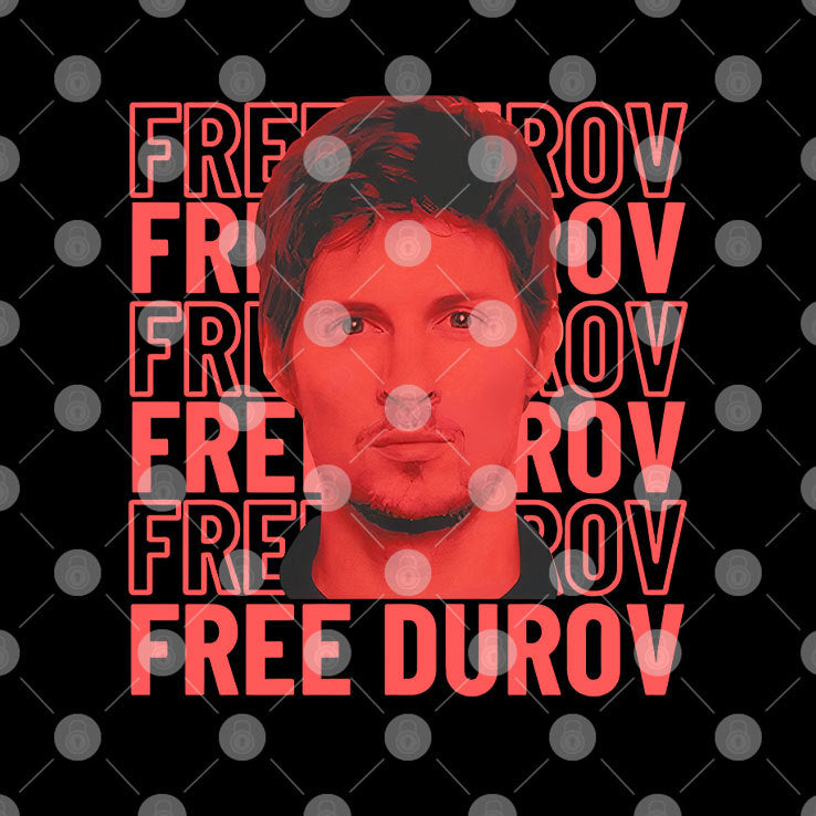 Pavel Durov Free Durov Portrait T Shirt
