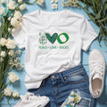 Peace Love Ducks Oregon University Green Glitter Graphic T Shirt