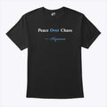 Peace Over Chaos Aquarius T Shirt