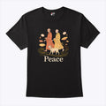 Peace Walking Buddhist Monks T Shirt