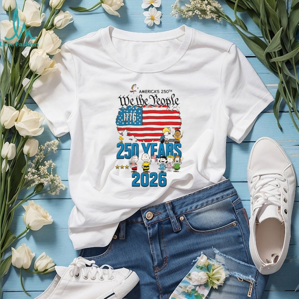 Peanuts We The People America 250 Years 2026 T Shirt