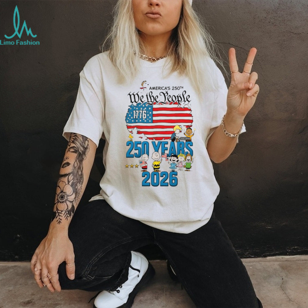 Peanuts We The People America 250 Years 2026 T Shirt