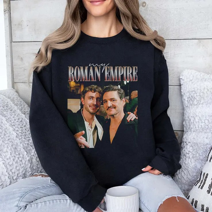 Pedro Pascal Paul Mescal This Is My Roman Empire T Shirt