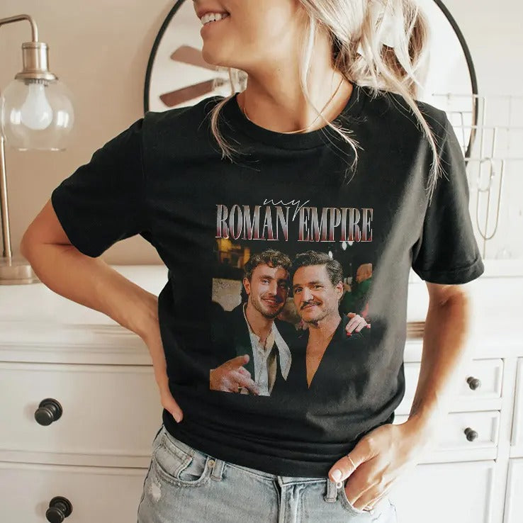 Pedro Pascal Paul Mescal This Is My Roman Empire T Shirt