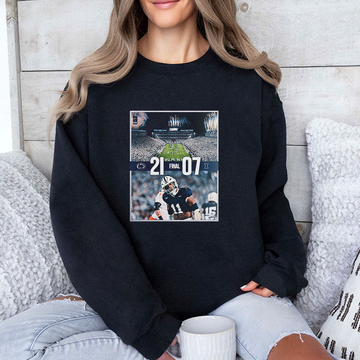 Penn State Nittany Lions 21 7 Illinois Fighting Illini Shirt