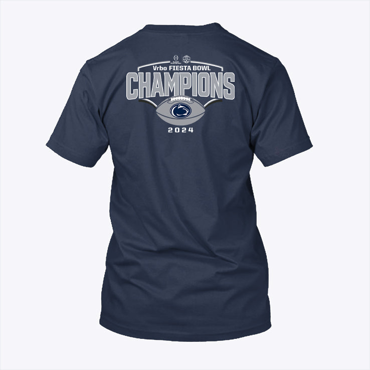 Penn State Nittany Lions College Football Playoff 2024 Fiesta Bowl Champions Victory Ahead Shirt