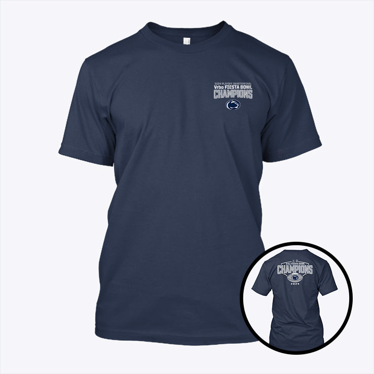Penn State Nittany Lions College Football Playoff 2024 Fiesta Bowl Champions Victory Ahead Shirt