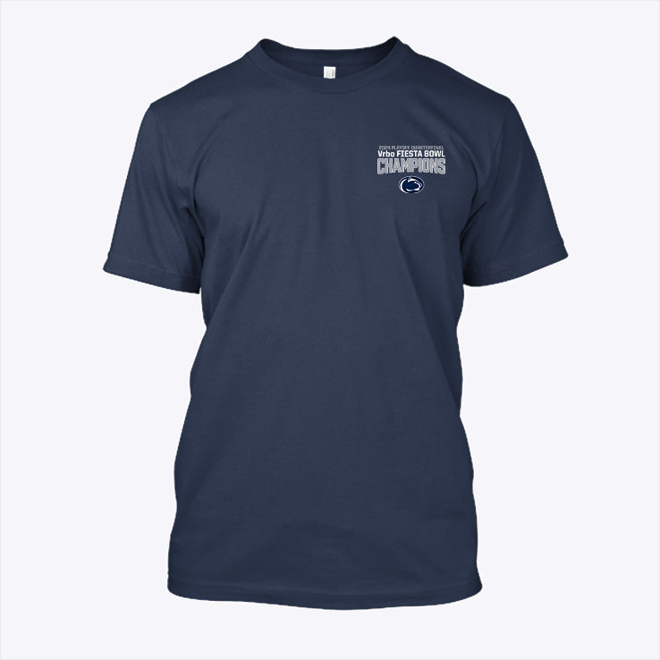 Penn State Nittany Lions College Football Playoff 2024 Fiesta Bowl Champions Victory Ahead Shirt