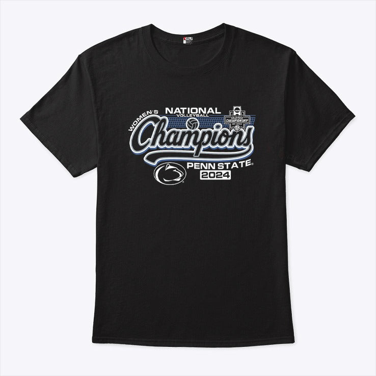 Penn State Nittany Lions National Champs 2024 W Volleyball T Shirt