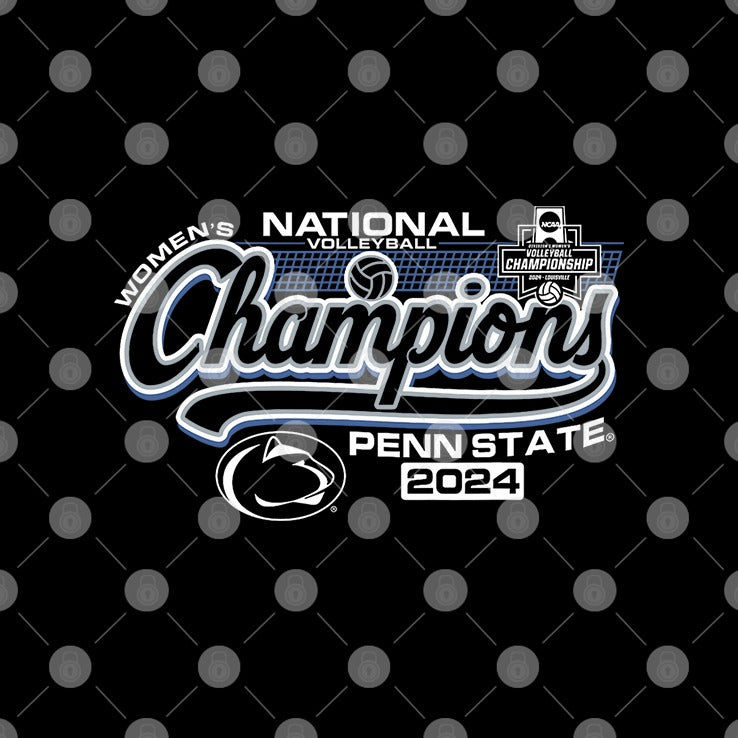 Penn State Nittany Lions National Champs 2024 W Volleyball T Shirt