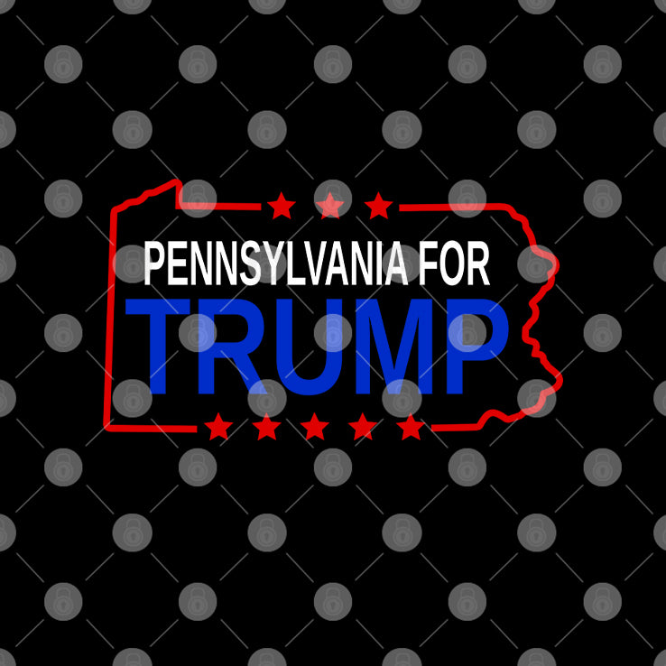 Pennsylvania For Trump 2024 T Shirt