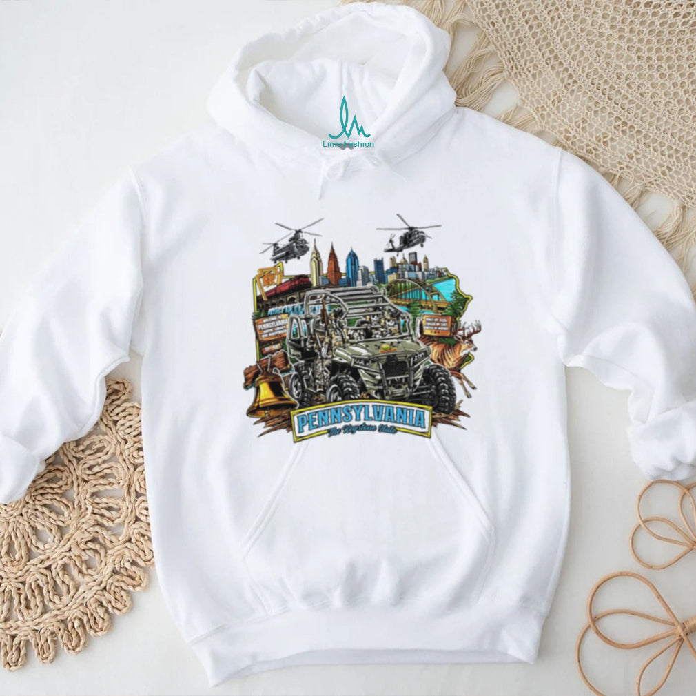 Pennsylvania The Keystone State UTV Adventure T Shirt