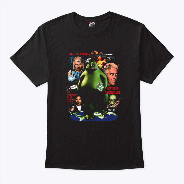 Pepe The Frog Ashtar Sheran Jeffrey Epstein Shirt