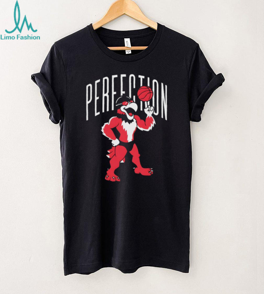 Perfection Buff Bird Basketball Mascot Graphic T Shirt