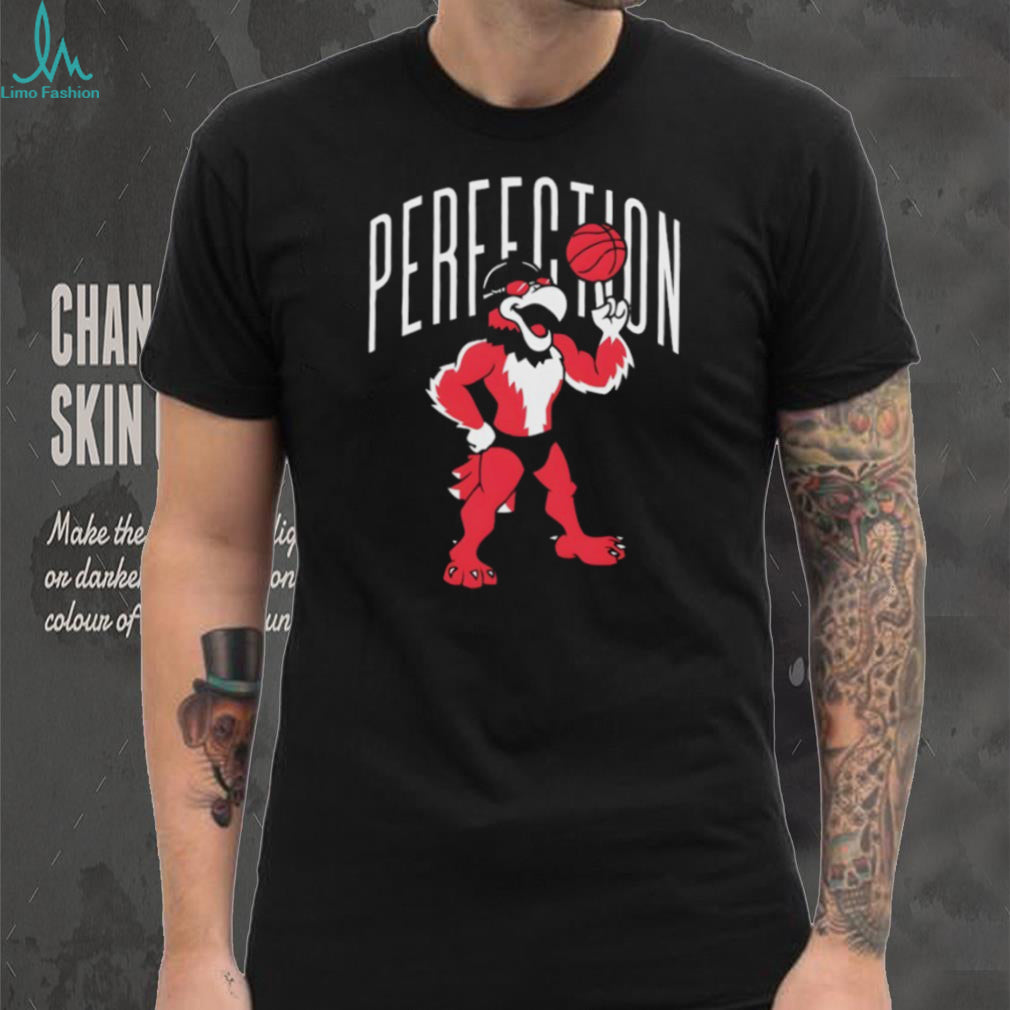 Perfection Buff Bird Basketball Mascot Graphic T Shirt