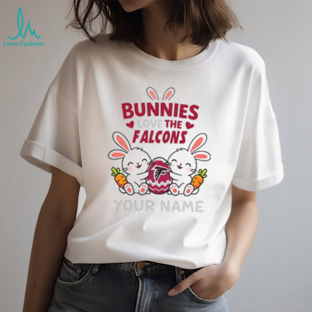 Personalized Atlanta Falcons Plush Bunny T Shirt