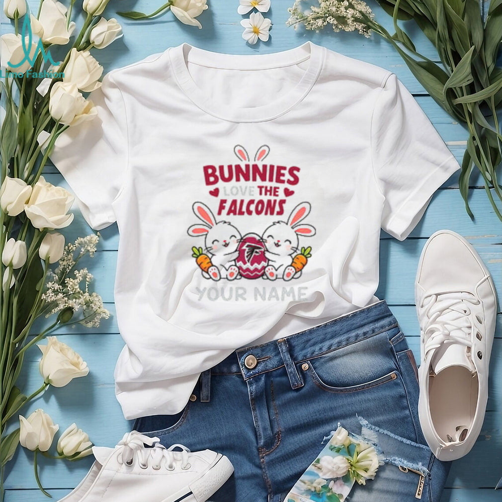 Personalized Atlanta Falcons Plush Bunny T Shirt