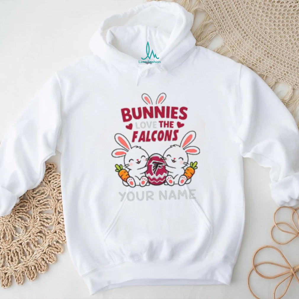 Personalized Atlanta Falcons Plush Bunny T Shirt