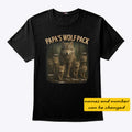 Personalized Papa’s Wolf Pack T Shirt