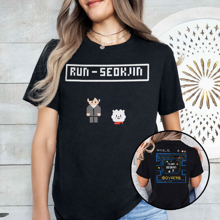 Personalized Run Seokjin Tour Concert T Shirt