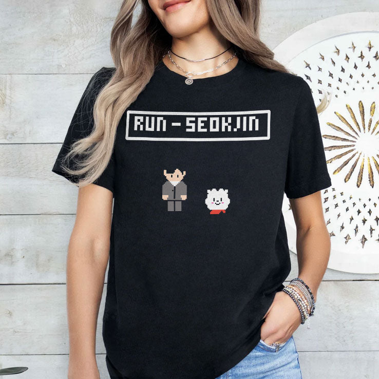 Personalized Run Seokjin Tour Concert T Shirt