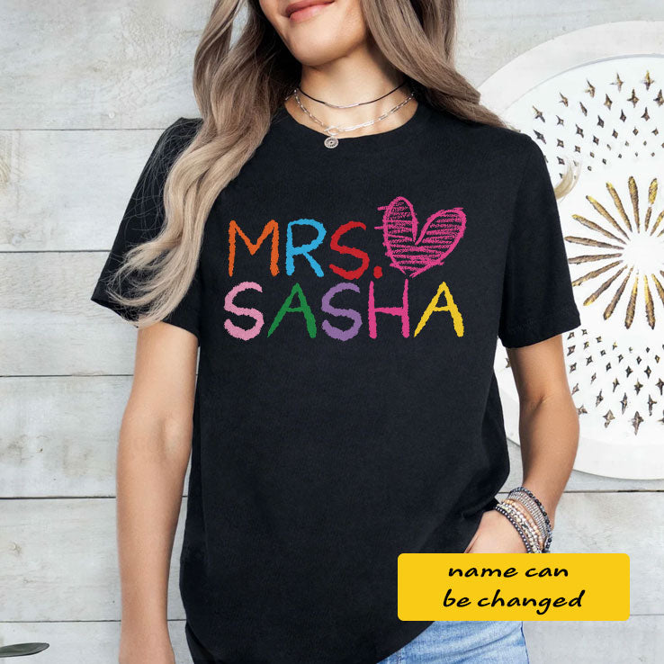Personalized Teacher You Are Special T Shirt