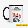Personalized Trump 70th Birthday Mug