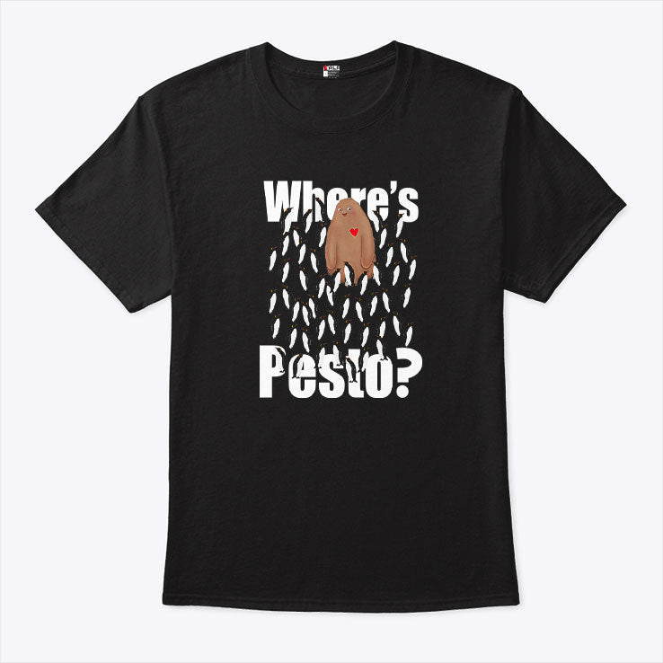 Pesto The Penguin Where’s Pesto T Shirt