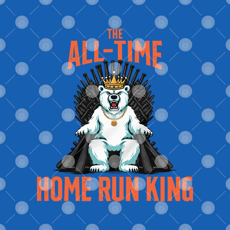 Pete Alonso Mets Polar Bear Home Run King T Shirt