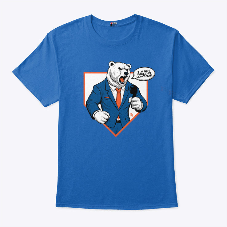 Pete Alonso NY Mets Polar Bear I’m Not Fucking Leaving T Shirt