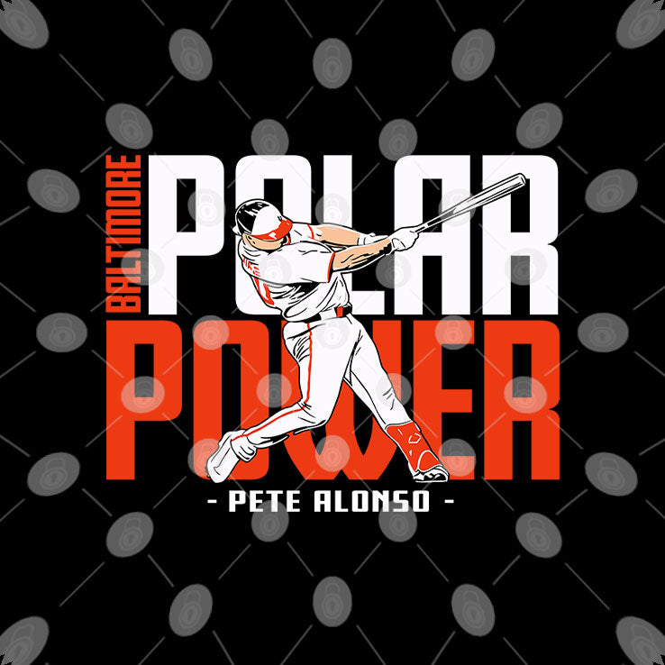 Pete Alonso Polar Power Baltimore T Shirt