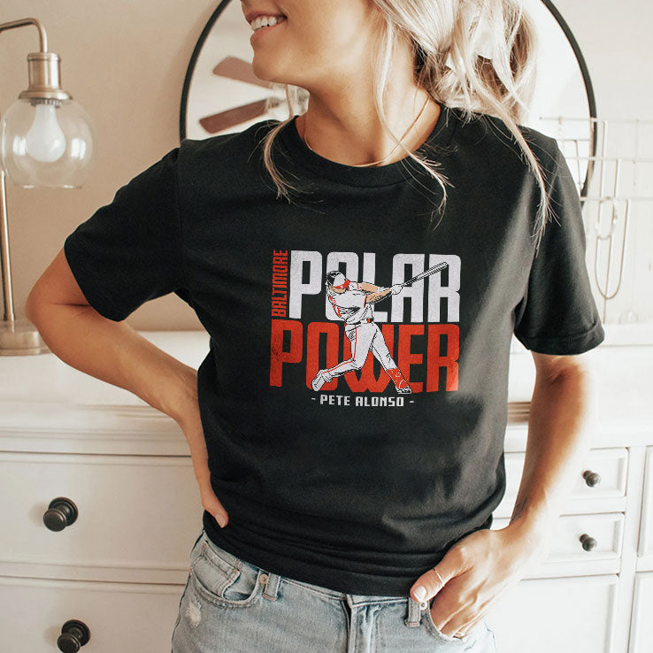 Pete Alonso Polar Power Baltimore T Shirt