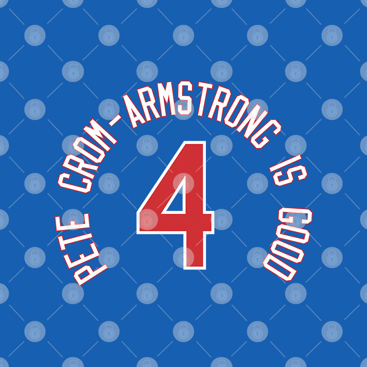 Pete Crow-Armstrong Is Good No 4 T Shirt