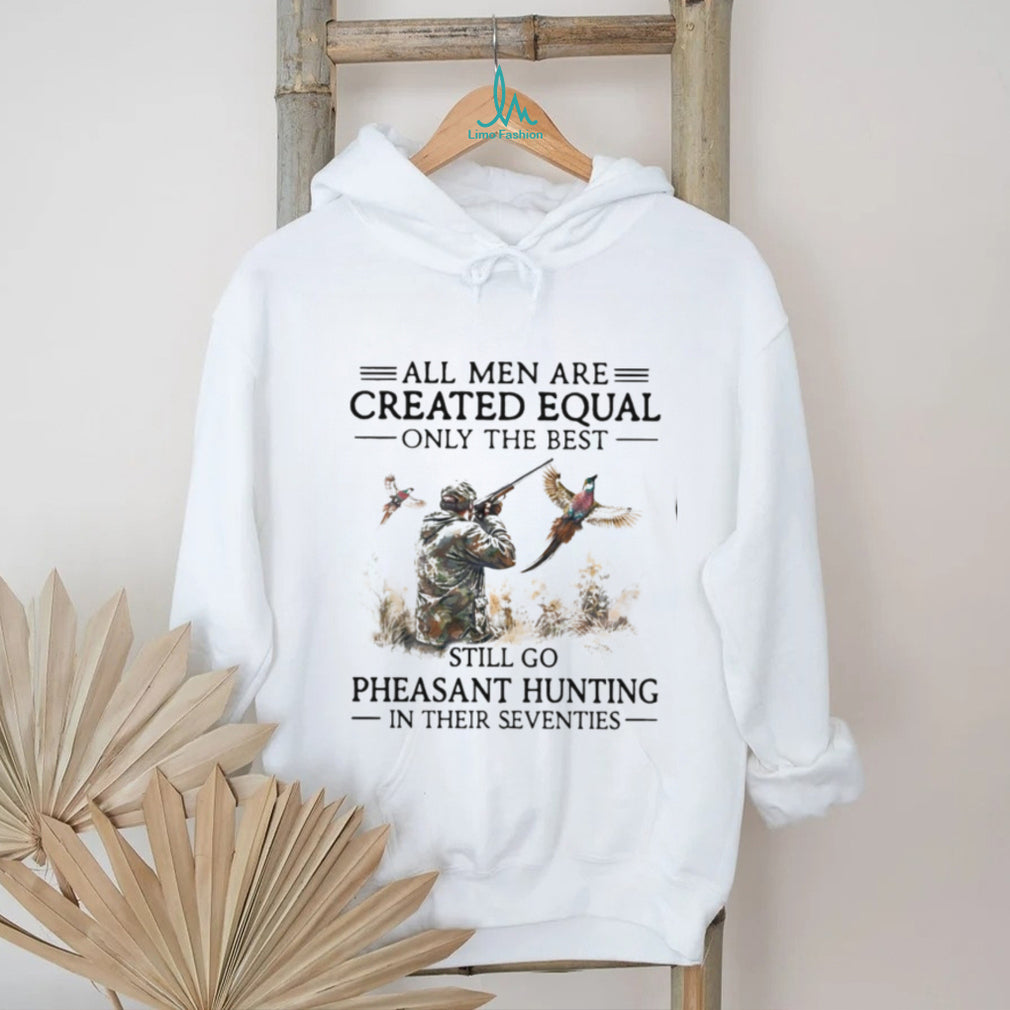 Pheasant Hunter Bird Hunting Outdoorsman Senior Hobby Shirt