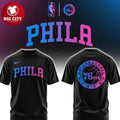 Philadelphia 76ers x Cyberpunk Night 2026 NBA Champs Two Sided Shirt