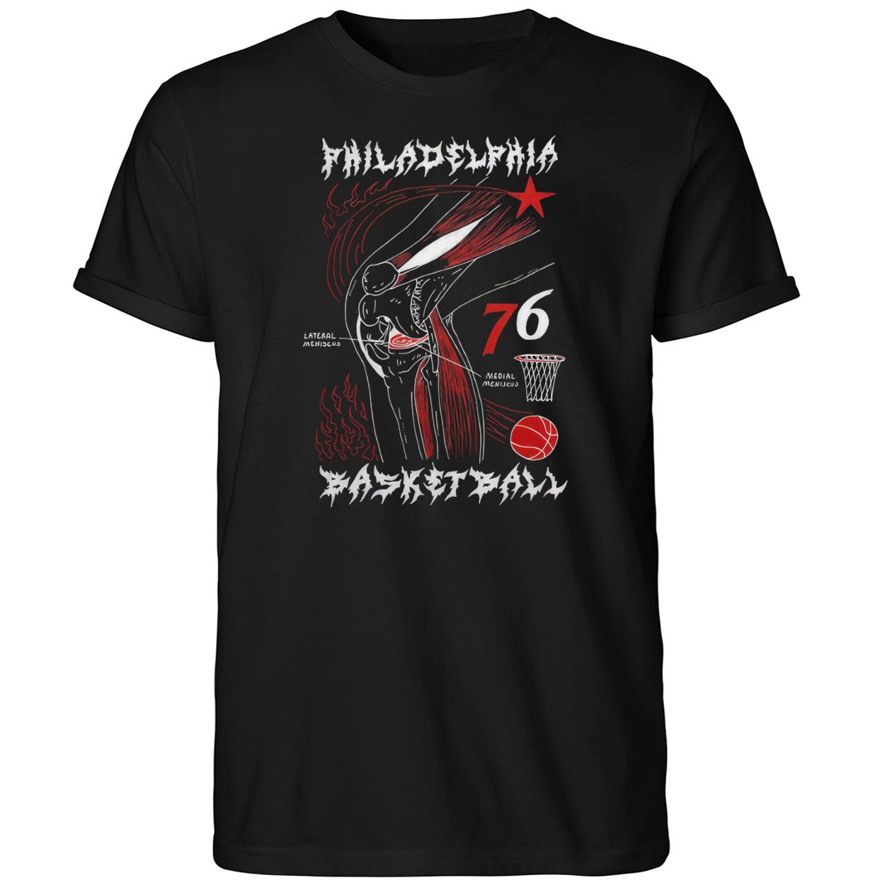 Philadelphia Basketball 76 Lateral Meniscus Shirt