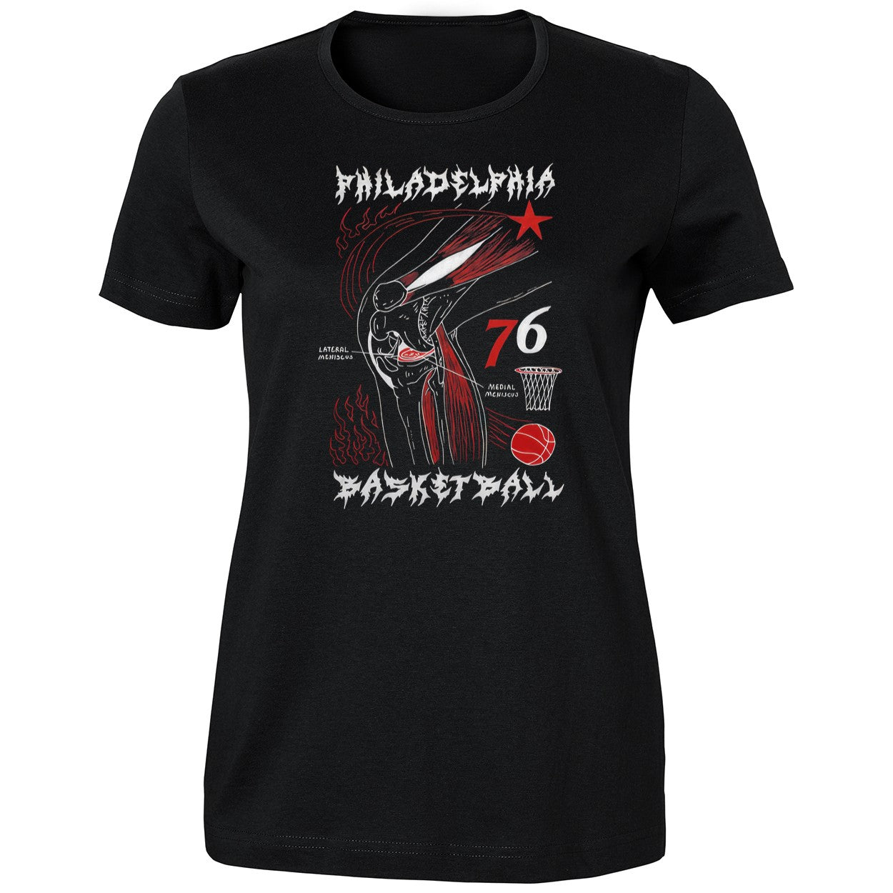 Philadelphia Basketball 76 Lateral Meniscus Shirt