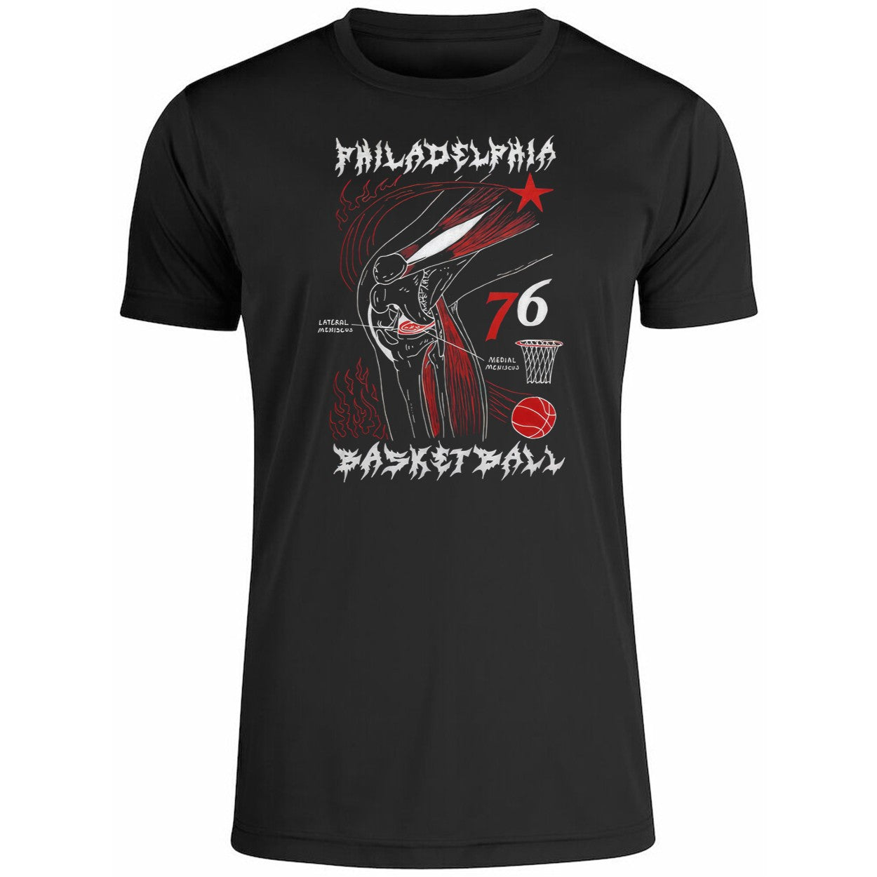 Philadelphia Basketball 76 Lateral Meniscus Shirt