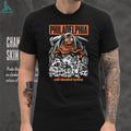 Philadelphia Cold Blooded Hockey Gritty Reaper Skull T Shirt