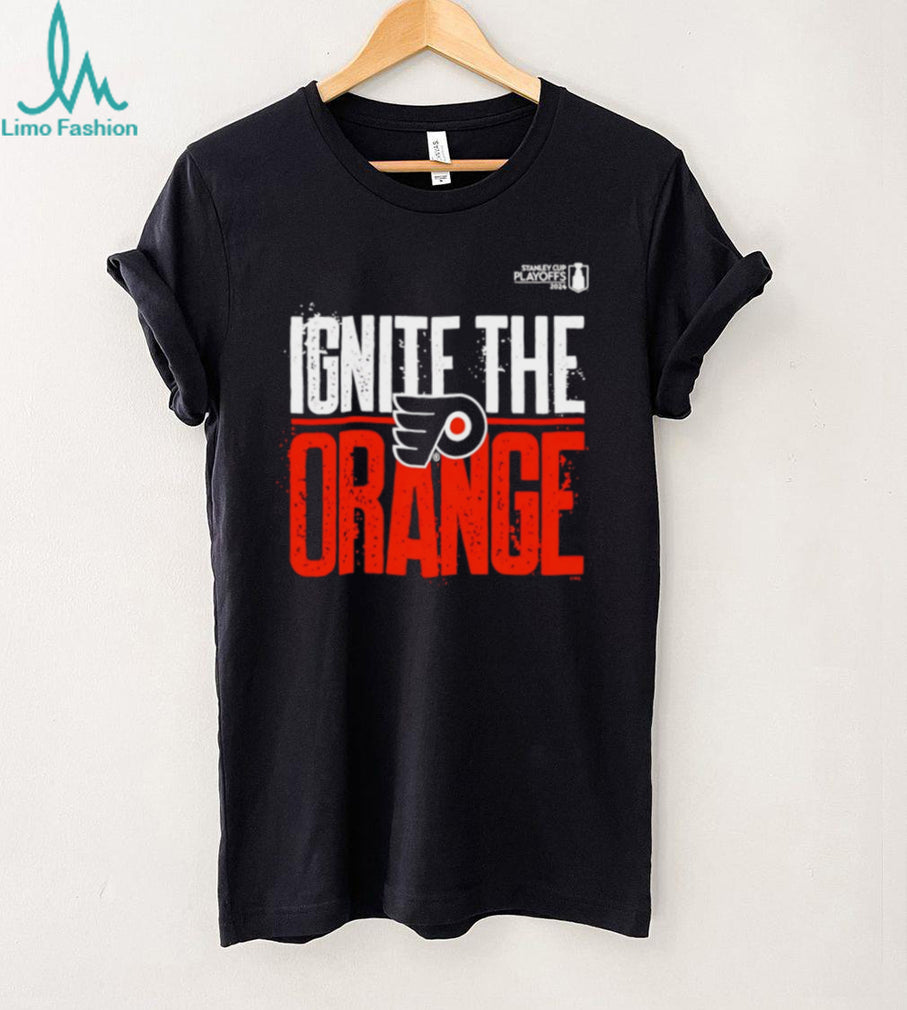 Philadelphia Flyers Ignite The Orange 2024 Stanley Cup Playoffs T Shirt