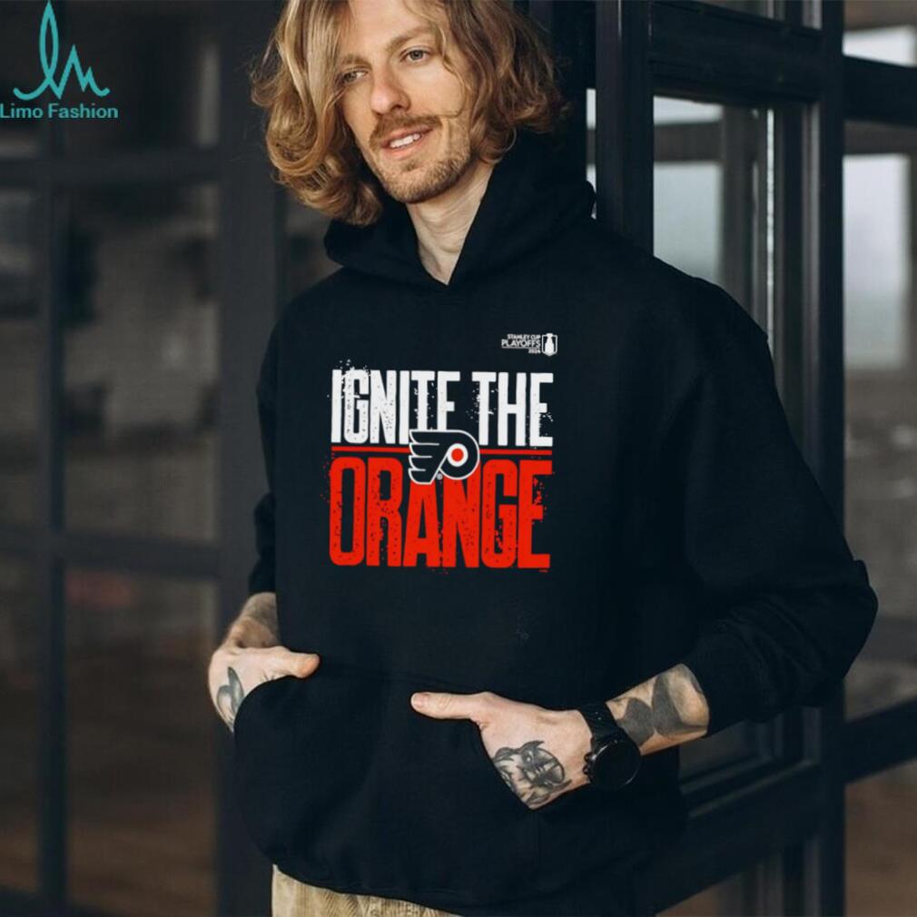 Philadelphia Flyers Ignite The Orange 2024 Stanley Cup Playoffs T Shirt