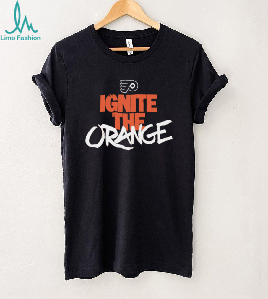 Philadelphia Flyers Ignite The Orange Hockey Fan Spirit T Shirt