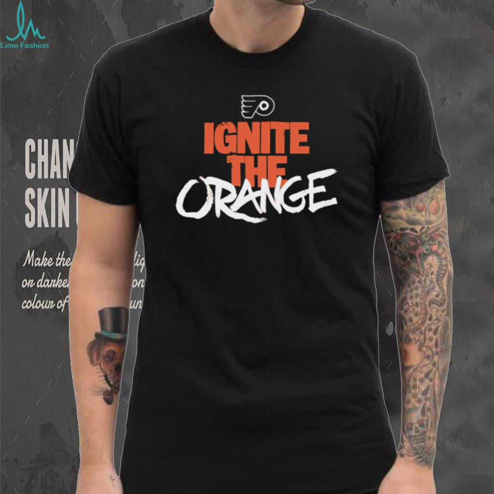 Philadelphia Flyers Ignite The Orange Hockey Fan Spirit T Shirt