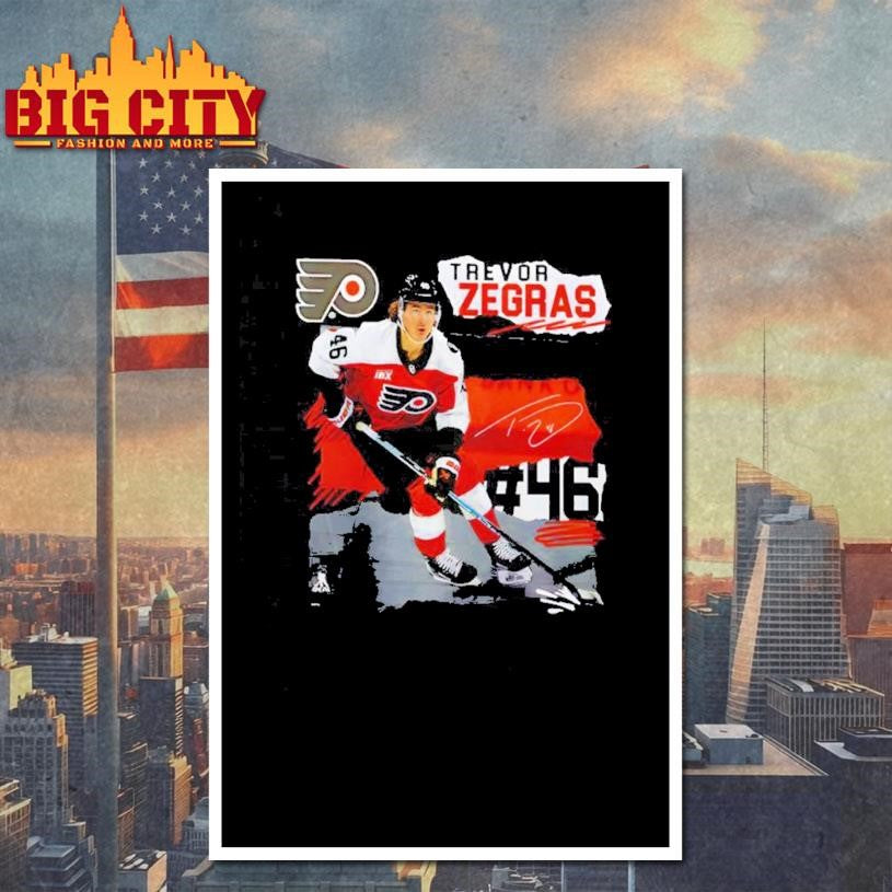 Philadelphia Flyers Trevor Zegras Fresh Ice Shirt
