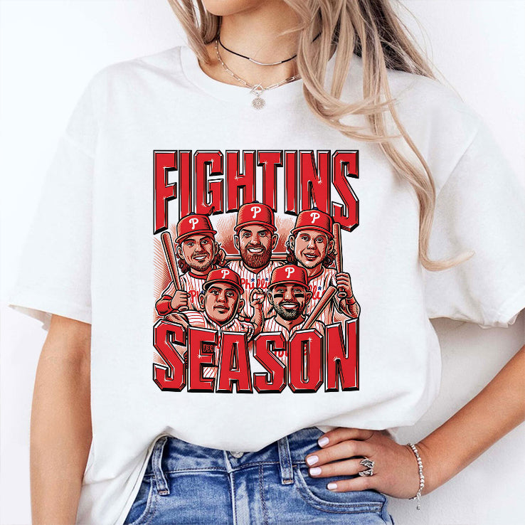 Philadelphia Phillies Fightins Season 2025 Phillie IBEW Local 98 Phillie Shirt