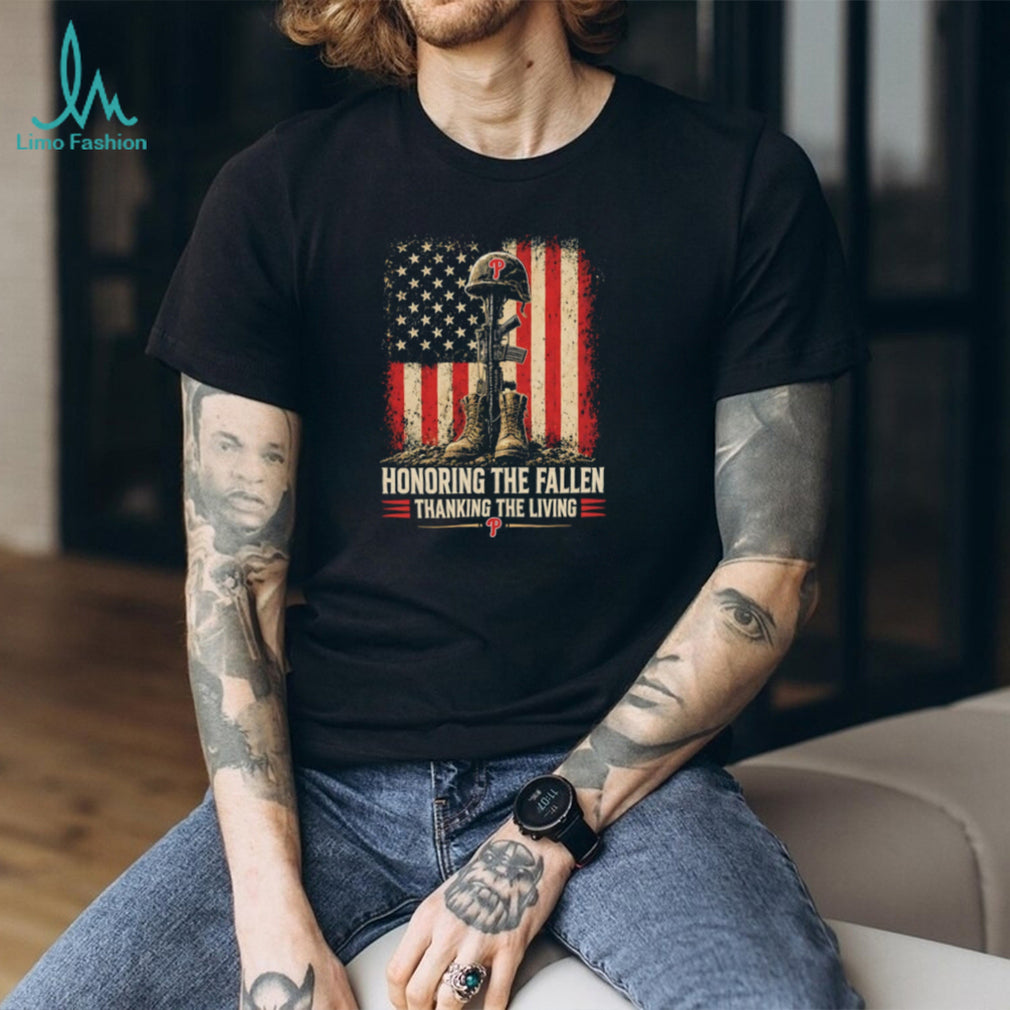 Philadelphia Phillies Honoring The Fallen Military Memorial Day T Shirt