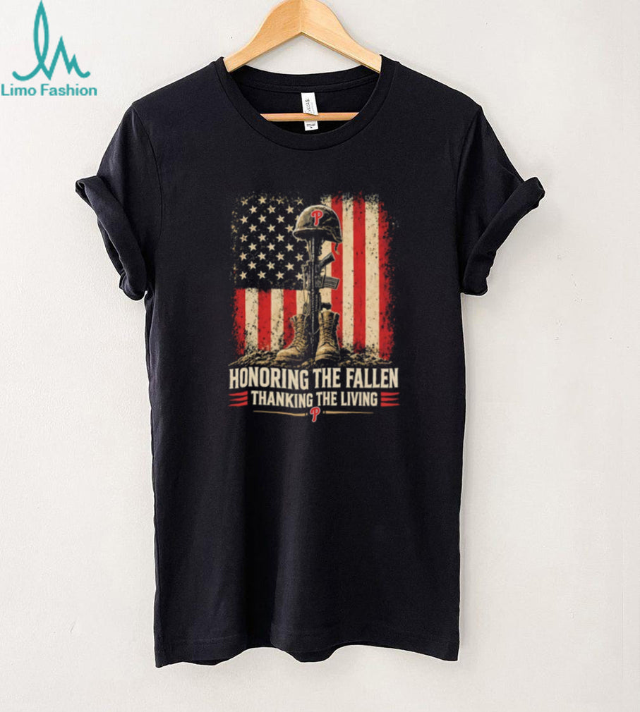 Philadelphia Phillies Honoring The Fallen Military Memorial Day T Shirt